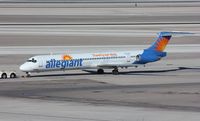 N403NV @ KLAS - MD-88 - by Mark Pasqualino