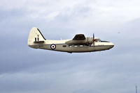 G-BNPH @ EGFF - Percival P66 Pembroke C MK1, WV740, low fly by at EGFF before returning to MOD St Athan.