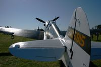 F-AZKU @ LFFQ - Curtiss P-40N Warhawk, La Ferté-Alais Airfield (LFFQ) Air Show (Le Temps Des Hélices) in may 2012 - by Yves-Q