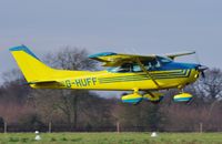 G-HUFF @ EGSV - Departing from Old Buckenham. - by Graham Reeve