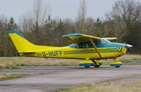 G-HUFF @ EGSV - Just landed. - by Graham Reeve