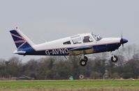 G-AVNO @ EGSV - Just taken off. - by Graham Reeve