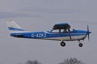 G-AZKZ @ EGSV - Departing from Old Buckenham. - by Graham Reeve