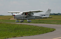 N2334G @ N51 - A handsome new Skyhawk strikes a pose at Solberg Airport. - by Daniel L. Berek