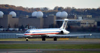 N592AA @ KDCA - Takeoff National - by Ronald Barker