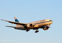 9K-AOB @ KJFK - Going to a landing on RWY 22L - by Gintaras B.