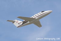 N55SQ @ KSRQ - Beechcraft Beechjet (N55SQ) departs Sarasota-Bradenton International Airport enroute to Naples Municipal Airport - by Donten Photography