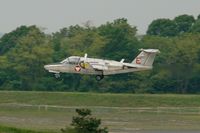 1125 @ LFOC - Austrian Air Force Saab 105OE, Landing Rwy 28, Chateaudun Air Base 279 (LFOC) Open day 2013 - by Yves-Q