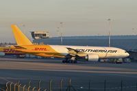N777SA @ EGNX - 2012 Boeing 777-FZB, c/n: 37989 of Southern Air at East Midlands - by Terry Fletcher