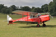 G-ADNE @ X1WP - De Havilland DH-87B Hornet Moth at The De Havilland Moth Club's 28th International Moth Rally at Woburn Abbey. August 2013. - by Malcolm Clarke