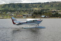 N756XE @ 5BL - C206 of Northwind Aviation at Beluga Lake Homer AK - by Jack Poelstra