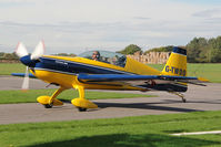 G-TWOO @ EGBR - Extra EA-300-200 at The Real Aeroplane Club's Pre-Hibernation Fly-In, Breighton Airfield, October 2013. - by Malcolm Clarke