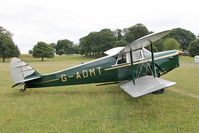 G-ADMT @ X1WP - De Havilland DH-87B Hornet Moth at The De Havilland Moth Club's 28th International Moth Rally at Woburn Abbey. August 2013. - by Malcolm Clarke