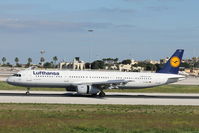 D-AIDJ @ LMML - A321 D-AIDJ Lufthansa - by Raymond Zammit
