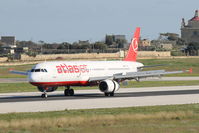 TC-ETJ @ LMML - A321 TC-ETJ Atlasjet - by Raymond Zammit