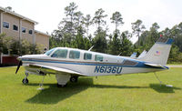 N6136U @ 82J - N6136U Beech 36 at Ferguson, Pensacola, FL - by Pete Hughes