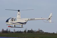 G-OBSM @ EGSH - About to touch down. - by Graham Reeve