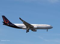 OO-SFZ @ KJFK - Going to a landing on RWY 4R, JFK - by Gintaras B.