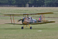G-AZGZ @ X1WP - De Havilland DH-82A Tiger Moth II at The De Havilland Moth Club's 28th International Moth Rally at Woburn Abbey. August 2013. - by Malcolm Clarke