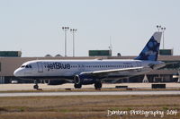 N527JL @ KSRQ - JetBlue Flight 164 (N527JL) Blue Bayou taxis at Sarasota-Bradenton International Airport - by Donten Photography