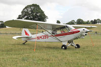 N14395 @ X1WP - Piper PA-18-150 at The De Havilland Moth Club's 28th International Moth Rally at Woburn Abbey. August 2013. - by Malcolm Clarke