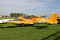 G-CCOR @ EGBR - Falco F8L at The Real Aeroplane Club's Pre-Hibernation Fly-In, Breighton Airfield, October 2013. - by Malcolm Clarke