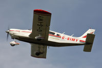 G-SIMY @ EGBR - Piper PA-32-300 Cherokee Six at The Real Aeroplane Club's Pre-Hibernation Fly-In, Breighton Airfield, October 2013. - by Malcolm Clarke