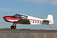 G-AVOA @ EGBR - SAN Jodel DR-1050 Ambassadeur at The Real Aeroplane Club's Pre-Hibernation Fly-In, Breighton Airfield, October 2013. - by Malcolm Clarke