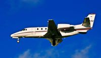 CS-DXU @ EGLL - Cessna Citation XL, (CS-DXU) c/n 560-5775. on approach to land on 27L Heathrow. © PhilRHamar