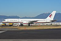 N757SS @ YVR - Phoenix Coyotes