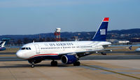 N764US @ KDCA - Taxi to park National - by Ronald Barker