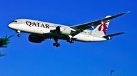 A7-BCD @ EGLL - QATAR Airways, (A7-BCD) Boeing 787-8 Dreamliner, c/n 38322/99, on approach to land on 27L Heathrow. © PhilRHama - by Phil R Hamar