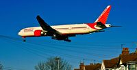 VT-ALP @ EGLL - Air India, (VT-ALP) 2009 Boeing 777-337ER, c/n 36314/804, on approach to land on 27L Heathrow. © PhilRHamar