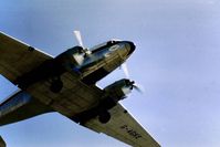 G-AGKE @ OBBI - G-ADKE landing at Bahrain airport on Muharraq Island 1967 - by Steve Lister