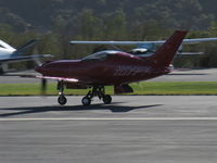 N17FY @ SZP - 2011 Mercer QUESTAIR VENTURE SPIRIT, Continental IO-550-G 280 Hp, conversion to retractable gear version by Aviation F/X, of Color Me Gone LLC, fast takeoff roll Rwy 04 - by Doug Robertson