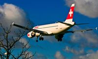 HB-IJR @ EGLL - SWISS Air, (HB-IJR) 1997 Airbus A320-214, c/n 0703, on approach to land on 27L Heathrow. © PhilRHamar - by Phil R Hamar
