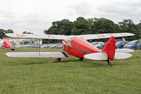 G-ADKC @ X1WP - De Havilland DH-87B Hornet Moth at The De Havilland Moth Club's 28th International Moth Rally at Woburn Abbey. August 2013. - by Malcolm Clarke