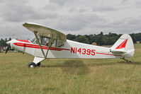 N14395 @ X1WP - Piper PA-18-150 at The De Havilland Moth Club's 28th International Moth Rally at Woburn Abbey. August 2013. - by Malcolm Clarke
