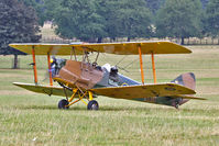 G-AZGZ @ X1WP - De Havilland DH-82A Tiger Moth II at The De Havilland Moth Club's 28th International Moth Rally at Woburn Abbey. August 2013. - by Malcolm Clarke