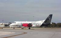 N334AG @ KEYW - SAAB 340B - by Mark Pasqualino