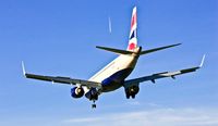 G-LCYN @ EGLC - British Airways, (G-LCYN) 2010 Embraer ERJ-190SR (ERJ-190-100 SR), c/n 19000392, on approach to land on 27 (LCY). © PhilRHamar - by Phil R Hamar
