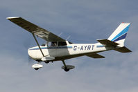 G-AYRT @ EGBR - Reims F172K Skyhawk at The Real Aeroplane Club's Pre-Hibernation Fly-In, Breighton Airfield, October 2013. - by Malcolm Clarke