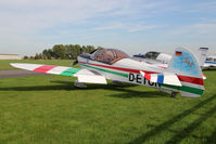 D-ETUR @ EGBR - Mudry CAP-10B at The Real Aeroplane Club's Pre-Hibernation Fly-In, Breighton Airfield, October 2013. - by Malcolm Clarke