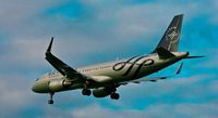 F-OMRD @ EGLL - SKYTEAM Airlines (Alliance Amsterdam Netherland) (F-OMRD) 2013 Airbus A320-214, c/n 5746, on approach to 27L Heathrow. © PhilRHamar - by Phil R Hamar