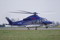 G-VINJ @ EGSH - Just landing. - by Graham Reeve
