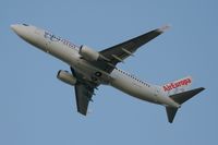EC-KCG @ LFPG - Boing 737-85P, Take off Rwy 26R, Roissy Charles De Gaulle Airport (LFPG-CDG) - by Yves-Q