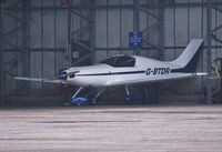 G-BTDR @ EGHH - Asleep at Thurston Aviation - by John Coates