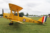 G-BPHR @ X1WP - De Havilland Australia DH-82A Tiger Moth at The De Havilland Moth Club's 28th International Moth Rally at Woburn Abbey. August 2013. - by Malcolm Clarke