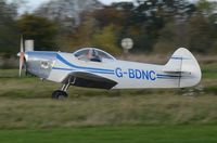 G-BDNC @ EGSV - Just landed. - by Graham Reeve