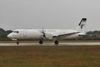 G-BTTO @ EGHH - Departing in unJunelike weather - by John Coates